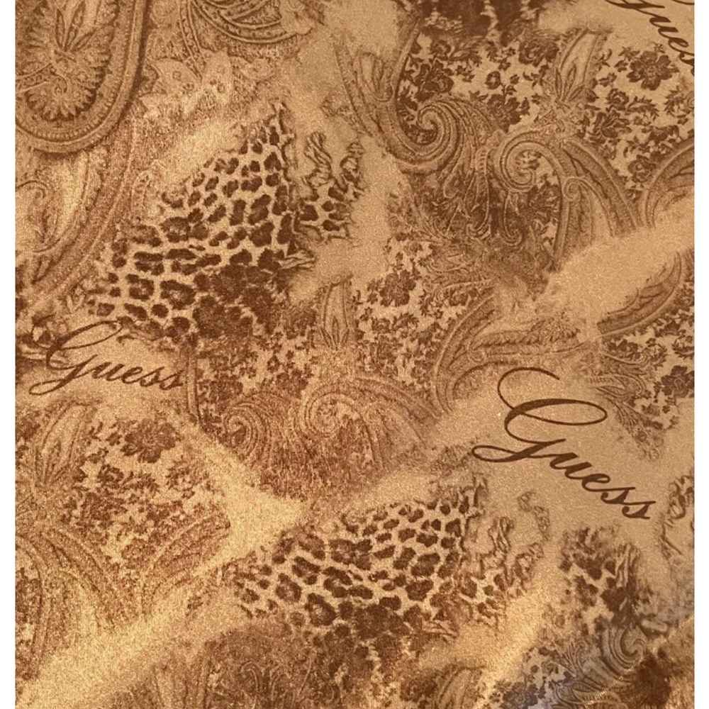 Guess Paisley Silk Fabric 5 Uncut Yards